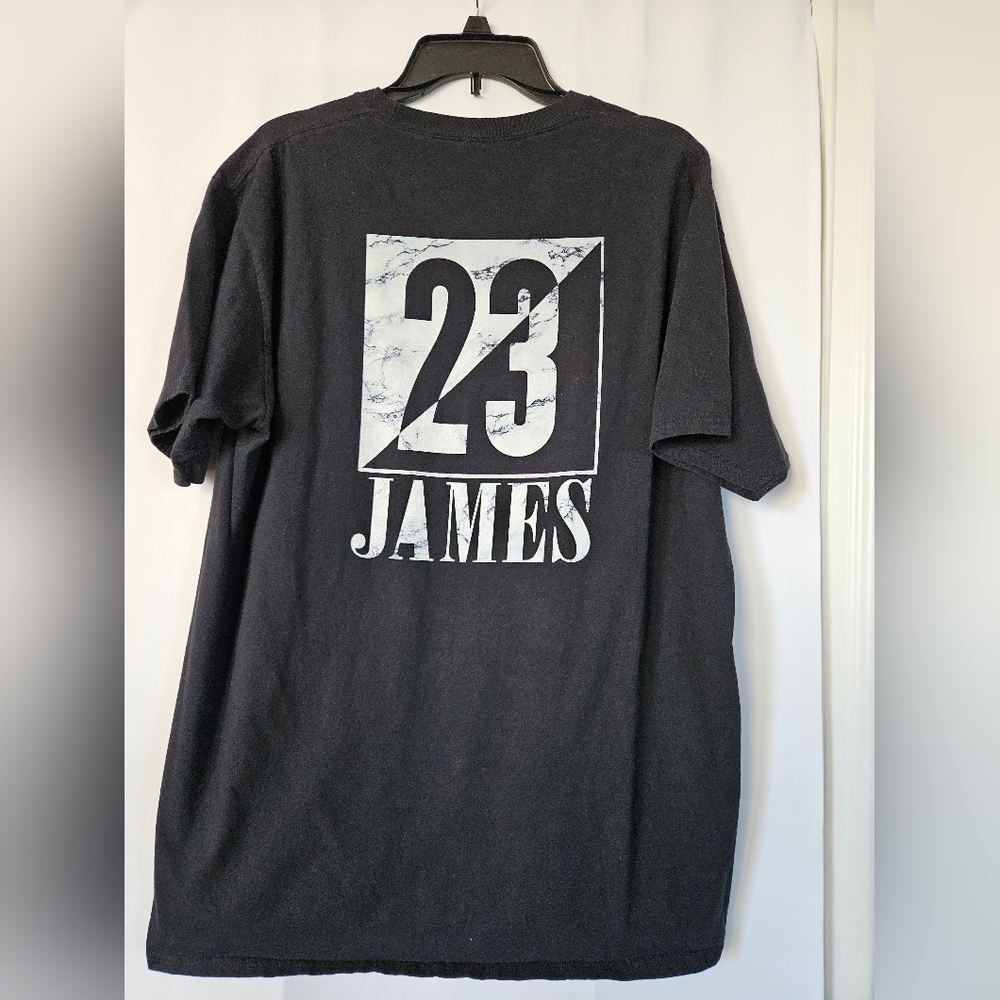 Fanatics Lakers LeBron James black tshirt size XL - Picture 5 of 5